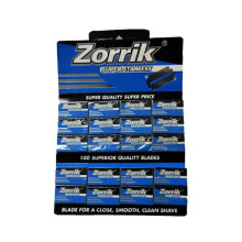 Zorrik 200 Double Edge Super Stainless Blades Razor Shaving Pillar