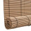Tidyard Bamboo Roller Blinds for Bedroom Living Room Brown/Natural 2