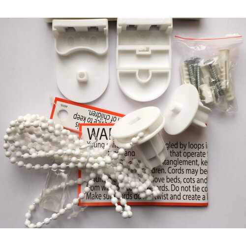 UNIVERSAL Roller blind fitting repair Kit, White