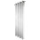 Century Mills Adele Shimmer Voile Panels/Curtains In 6 Great Colours,Chrome Ring Top, Assorted Drops (90" Drop, White) 1
