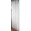 Century Mills Adele Shimmer Voile Panels/Curtains In 6 Great Colours,Chrome Ring Top, Assorted Drops (90" Drop, White) 2