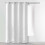 douceur dint?rieur Absolu ABSOLU Polyester Plain Microfiber Eyelet Curtain 140 x 260 cm, White, 1