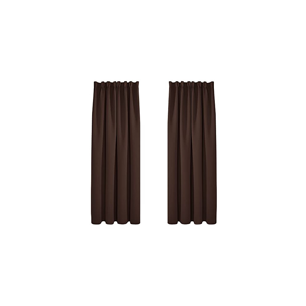 Deconovo Blackout Curtains Pencil Pleat Curtains and Rod Pocket Curtains-image-OPC-PDTCYV9-NEW