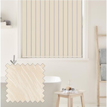 Vertical Blinds - Made to Measure - 89mm - Complete Blind - Pacific Fabric- DAWN (Up To 180cm(1800mm), Up To 240cm(2400mm))