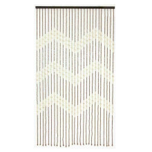 ReTaaj Bamboo Wooden Beaded Door Curtains Room Divider Beads Window Decorations Penal Summer Blind Fly Curtain Screen Hook 180cm x 90cm