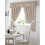 Maple Textiles Gingham Kitchen Curtains Yellow 46 x 48, Fabric, 46'' x 48'' 2