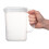 Clear Plastic Fridge Door Jug with Airtight Lid 3