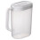 Clear Plastic Fridge Door Jug with Airtight Lid 4