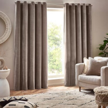 Yard Heavy Chenille Velvet Eyelet Curtains