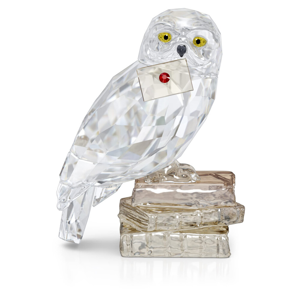 Swarovski Harry Potter Hedwig Ornament, Clear Crystal, from the Swarovski Harry Potter Collection