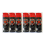 6-Pack Refillable Gas Lighters with Adjustable Flame and Built-in Bottle Opener 1
