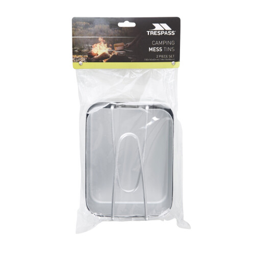 Trespass Trespass 2 Set Aluminium Mess Tin Cooking Pan 2
