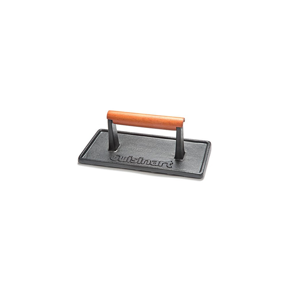 Cuisinart Cgpr-221 Cast Iron Grill Press (Wood Handle)