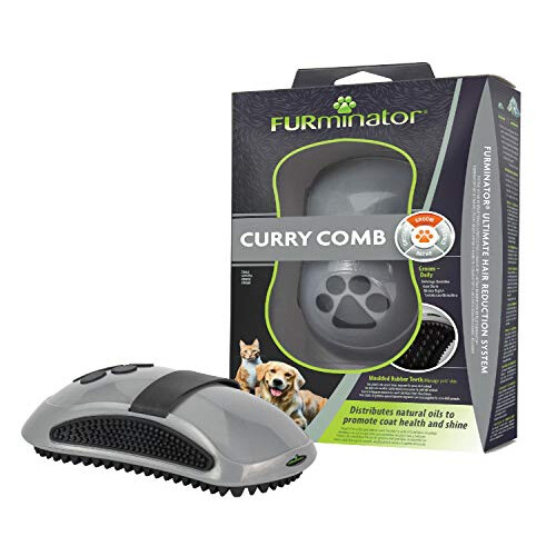 Furminator FURminator Curry Comb for Cats and Dogs 2