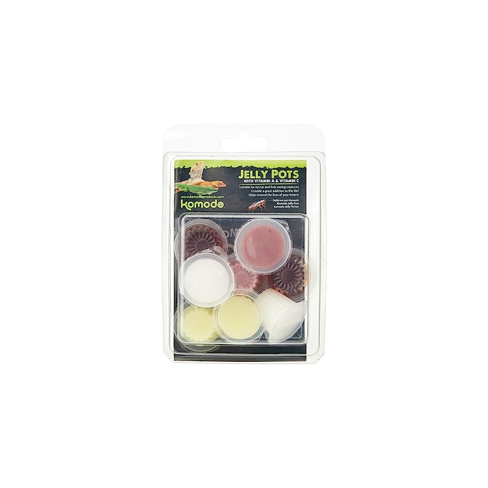 Komodo Calcium Jelly Pots, 8 Piece