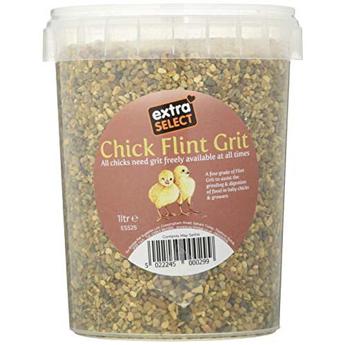 Extra Select Chick Flint Grit Tub, 1 Litre 1