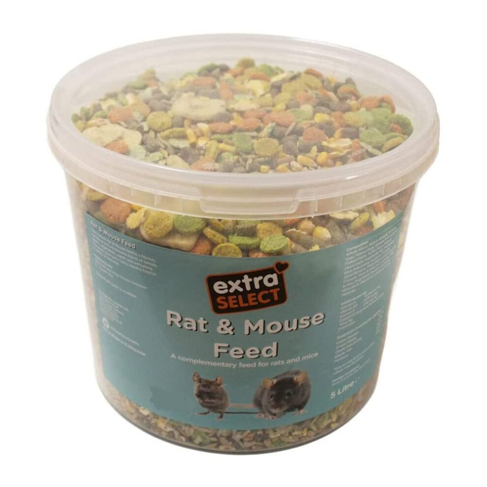 Extra Select Rat & Mouse Food Bucket 5ltr