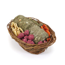 Rosewood,Natural Naturals Willow Treat Basket, NEW INGREDIENTS, for Small Animals