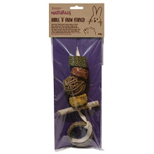 Rosewood Naturals Nibble ‘N' Gnaw Stacker, Rabbit Treats & Small Animal Treats, 100g