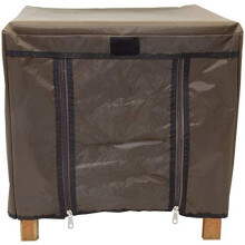 BUNNY BUSINESS Wooden Hide House Rabbit hutch Shelter Run Hide Protective Waterproof Cover - 50 x 42 x 43cm (Cover)