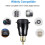 Blue Usb Pd Charger Hella Din Plug-socket For Bmw 4