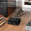 Bi-directional 4-way Rca Stereo Audio Switch L/r Sound Channel Audio Switcher,2 In 4 Out Or 4 In 2 2