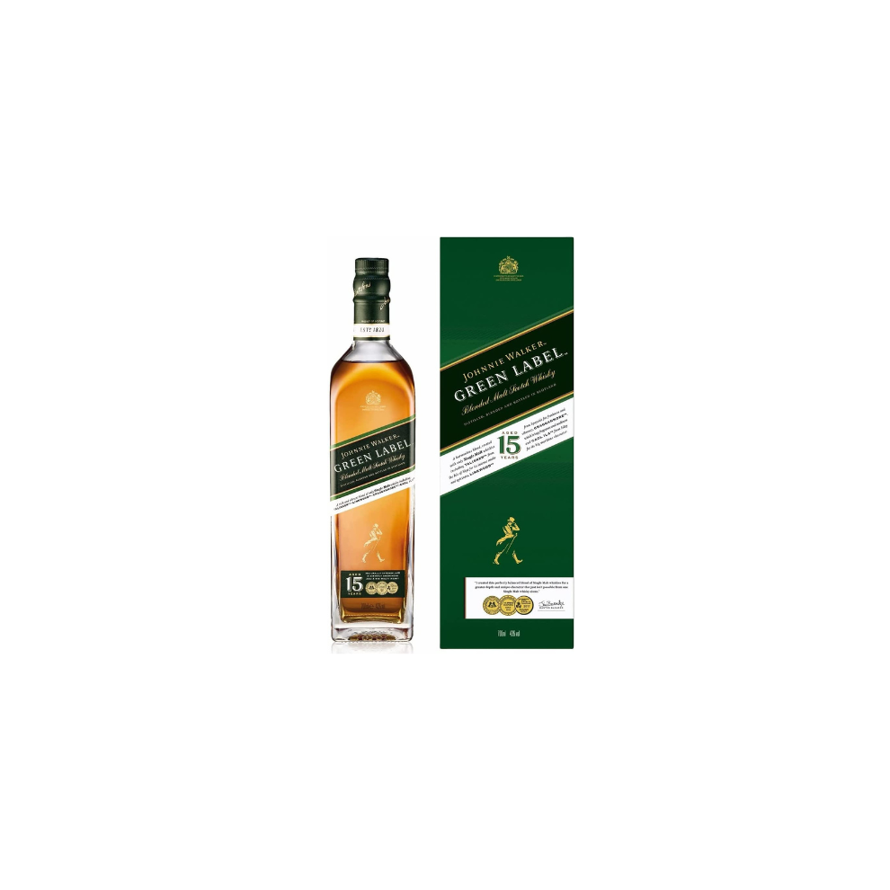 Johnnie Walker Label Scotch Whisky 70Cl Green
