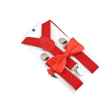 (Adjustable Kids Suspenders With Bowtie) Adjustable Kids Suspenders With Bowtie