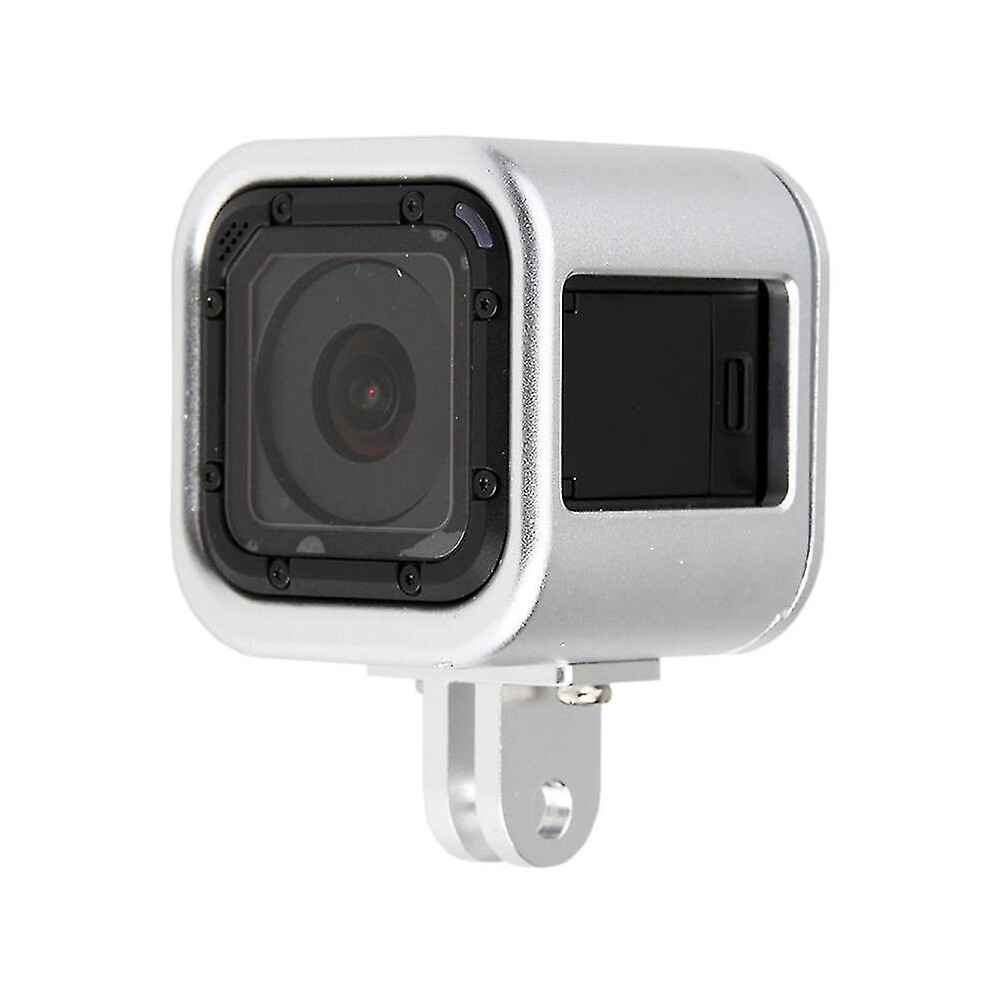 (Silver) Aluminum Alloy Cage For Gopro Hero5 Session /Hero4 Session Silver 7669442653590