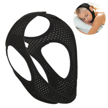 Anti Stop Snoring Chin Strap Adjustable Solution Breathable Soft