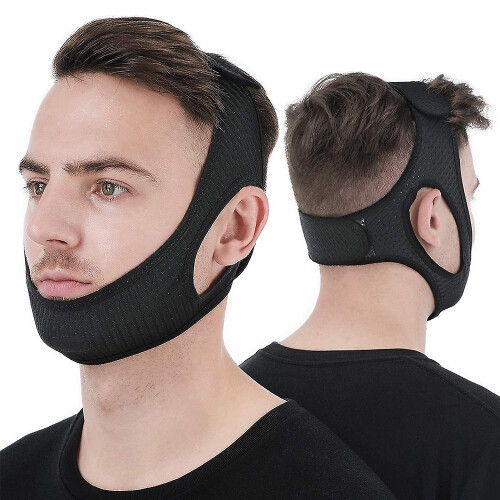 Anti Stop Snoring Chin Strap Adjustable Solution Breathable Soft 2