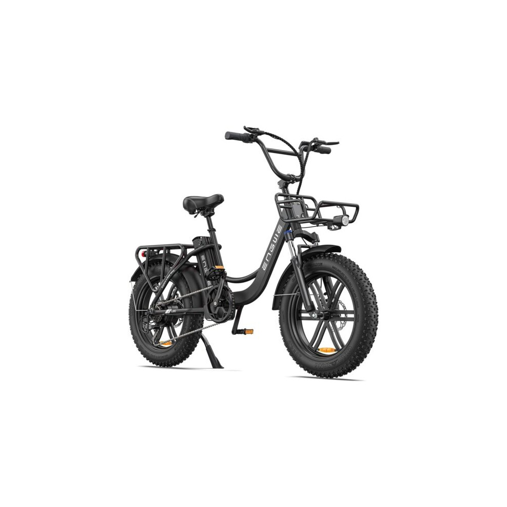 ENGWE L20 20" Fat Tire E-Bike, 48V 13AH Battery, Range 140KM, 25Km/h