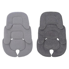 (Gray) New Baby Stroller Cushion Infant Car Seat Insert Head Body Support Pillow Pram Thermal Mattress Mesh Breathable Liner Mat