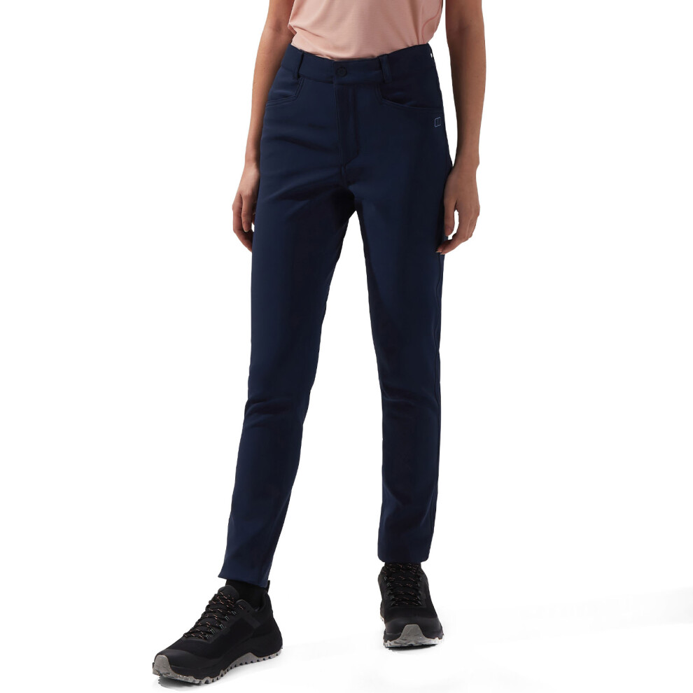 (10/31, Navy) Berghaus Womens Everyday Skinny Stretch Walking Hiking Trousers - Navy
