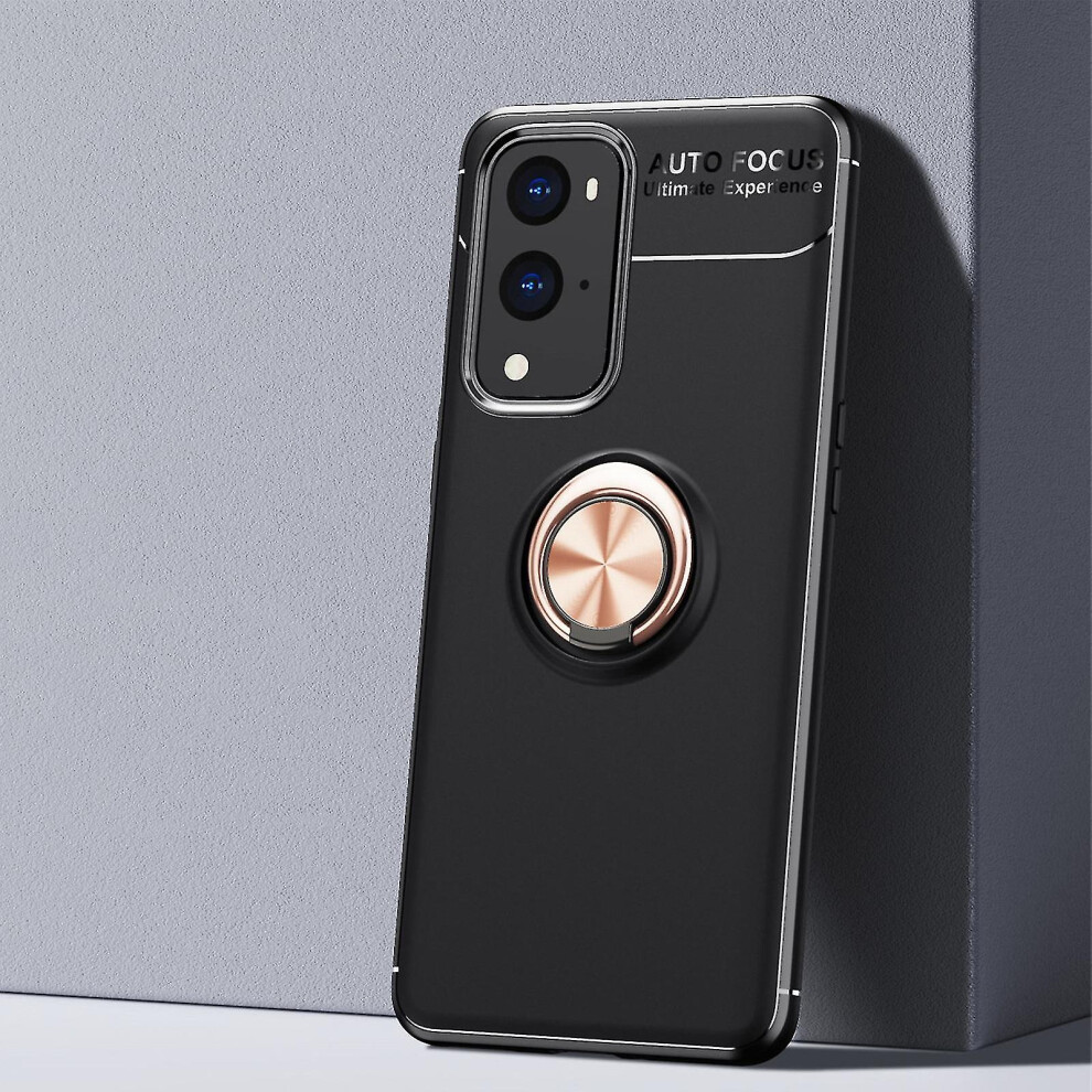 (Black Rose Gold) For Oneplus 9 Pro Tpu Case Black,Gold 7669442664664