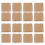 25pcs Mini Pizza Boxes Miniature Cardboard Box Pizza Corrugated Board Case 1
