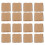 25pcs Mini Pizza Boxes Miniature Cardboard Box Pizza Corrugated Board Case 5