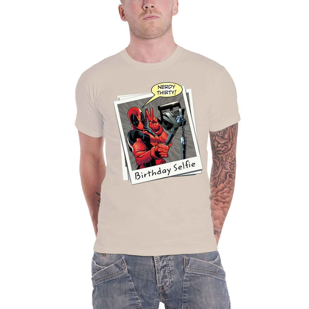 Deadpool Birthday Selfie T Shirt