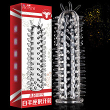 (1) Ultra-sensitive Particles Condoms Women G-spot Stimulation Particles Condoms For The Ultimate Pleasure Experience