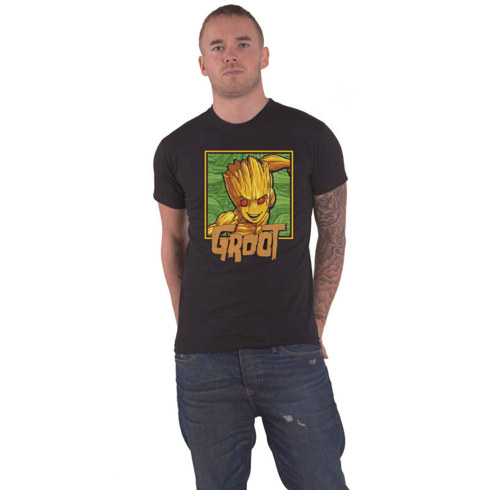 Guardians of the Galaxy I am Groot Square T Shirt