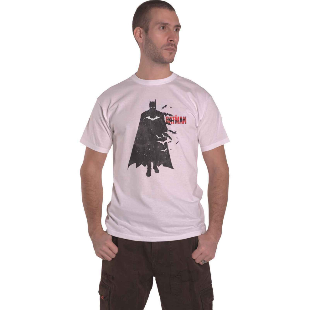 The Batman Distressed Figure T Shirt