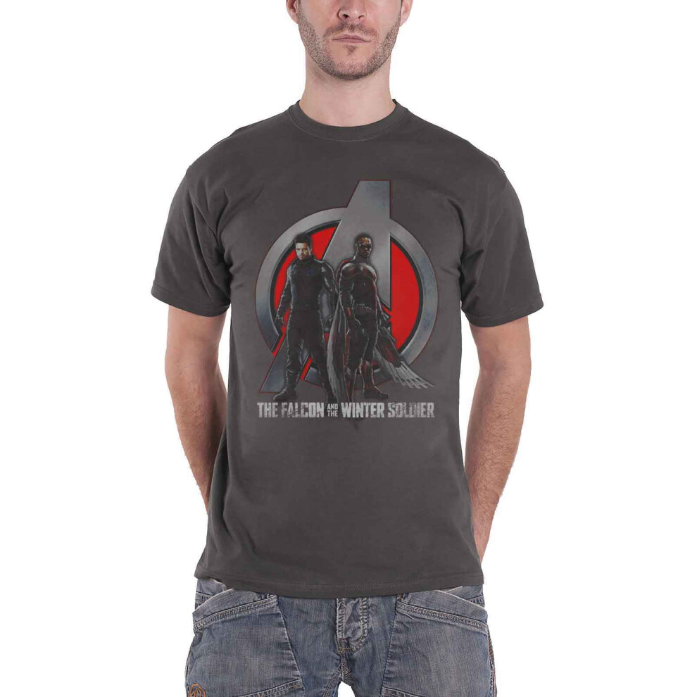 Falcon & Winter Soldier A Logo T Shirt