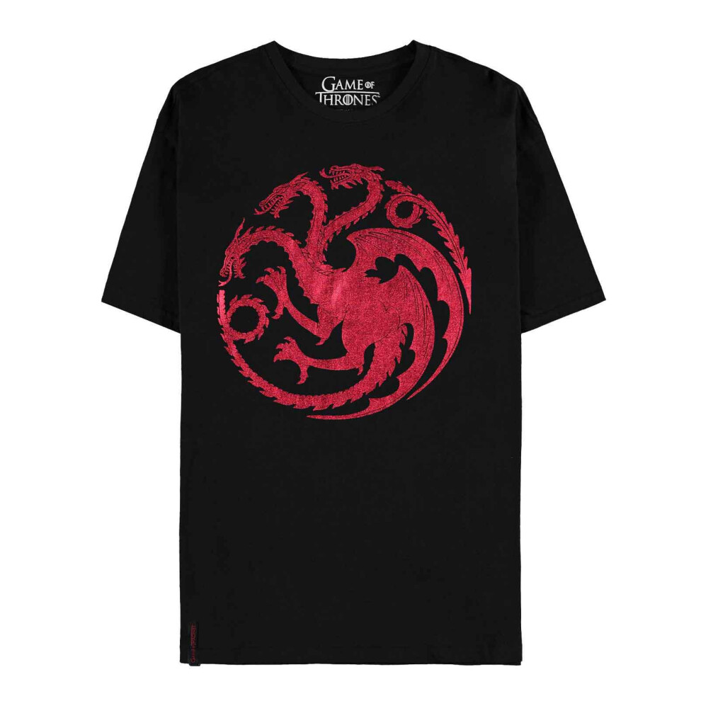 Game Of Thrones T Shirt House Of The Dragon new Official Womens Skinny Fit Black