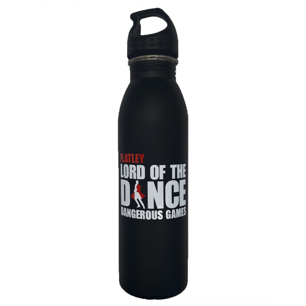 Lord Of The Dance Water Bottle Dangerous Games Logo new Official Black