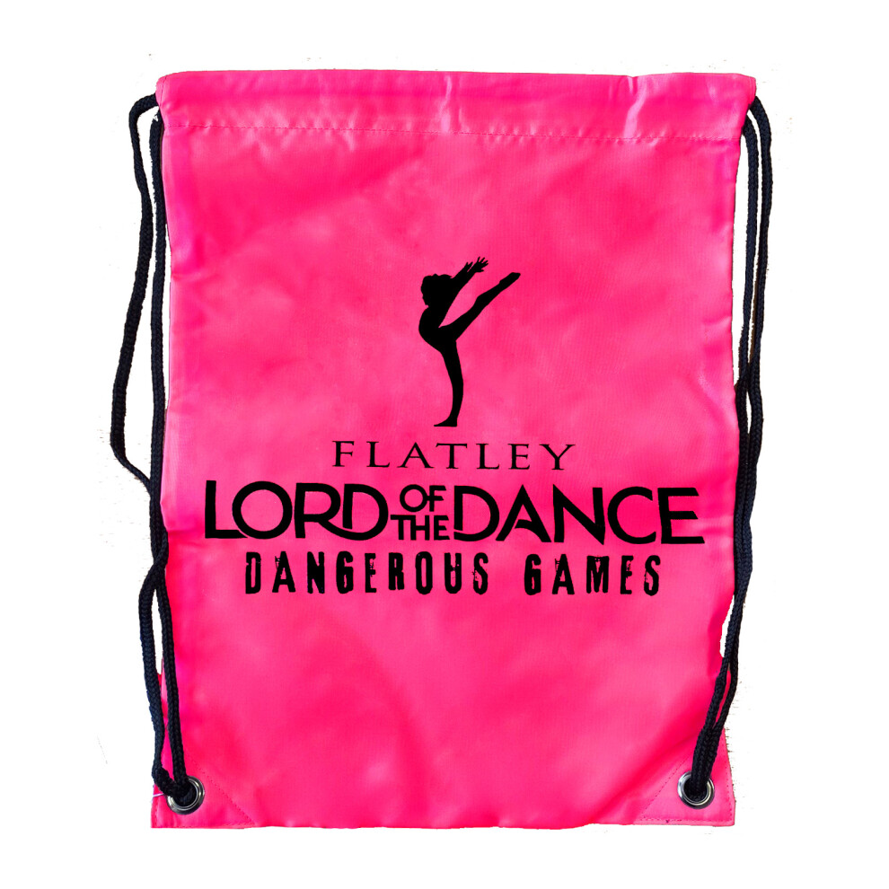 Lord Of The Dance Gym Bag Dangerous Games Logo new Official Pink