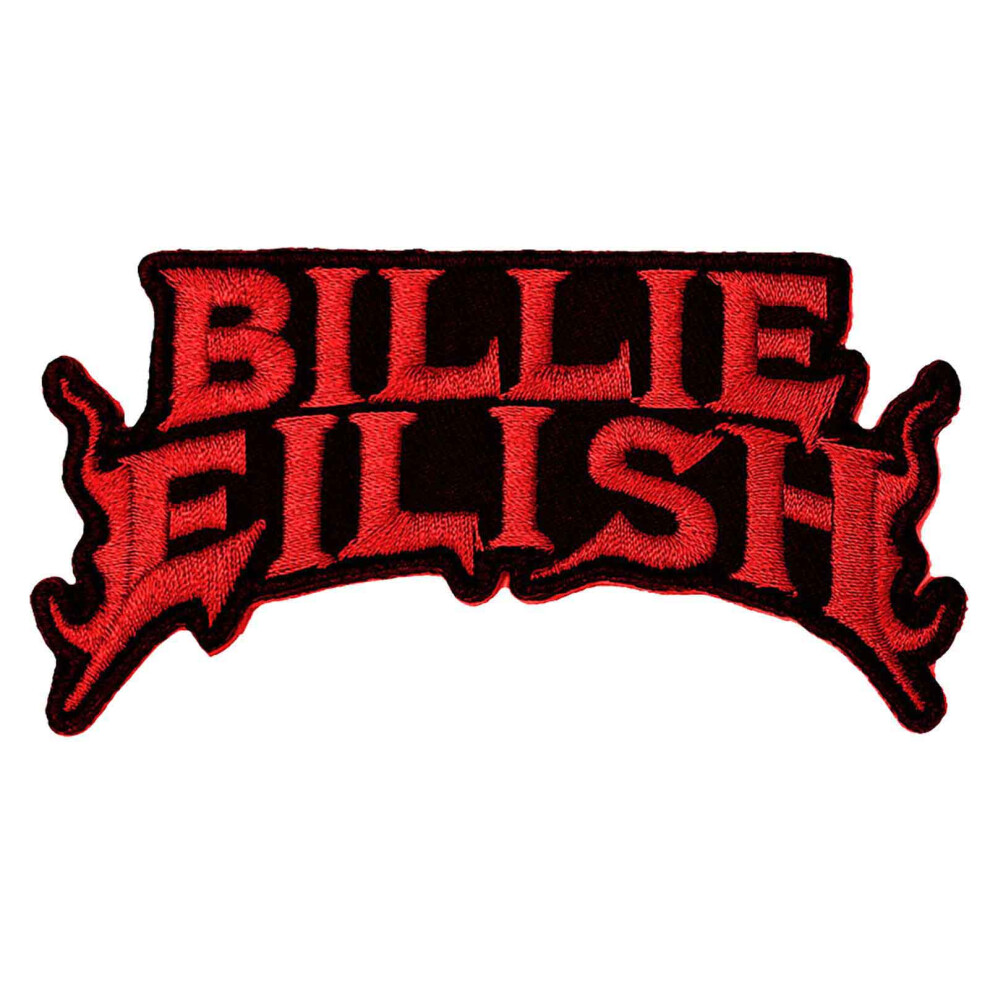 Billie Eilish Red Patch Flame New Official