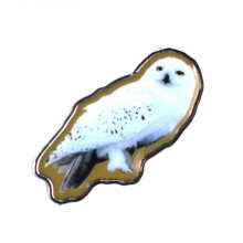 Harry Potter Badge Hedwig Owl Movie Hogwarts new Official Enamel