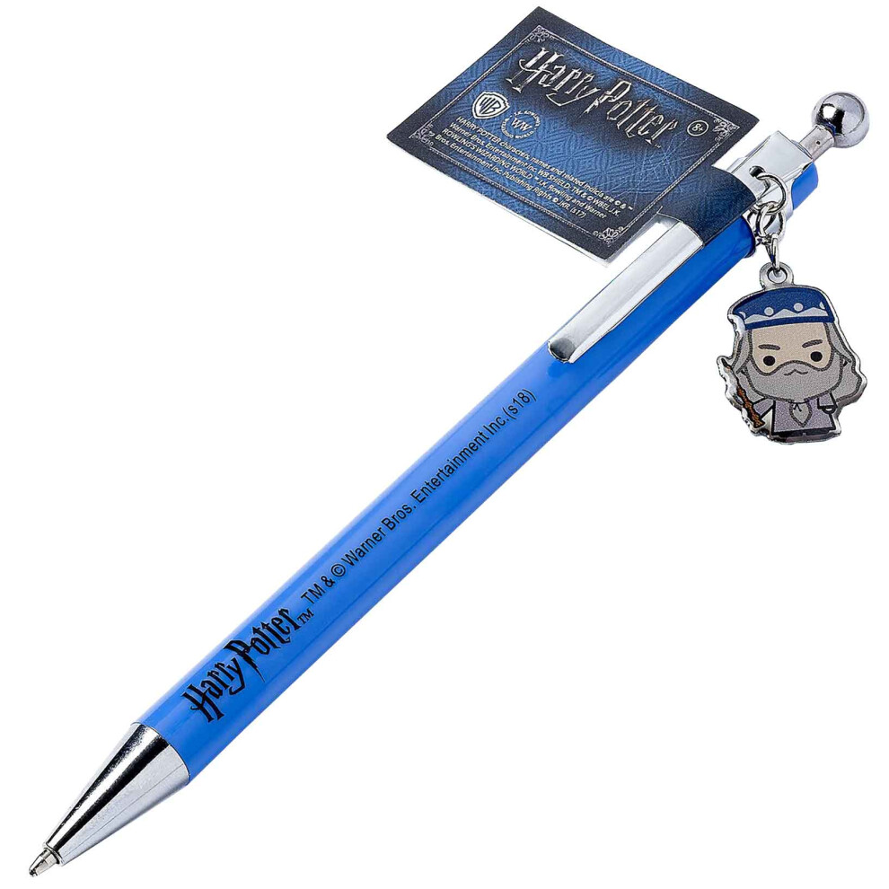 Harry Potter Pen Professor Dumbledore Chibi Charm Hogwarts new Official Blue