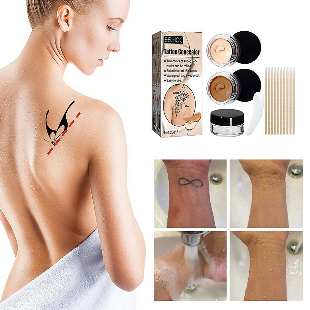 Tattoo Two-tone Concealer Tattoo Scar Birthmark Scar Concealer Make Up