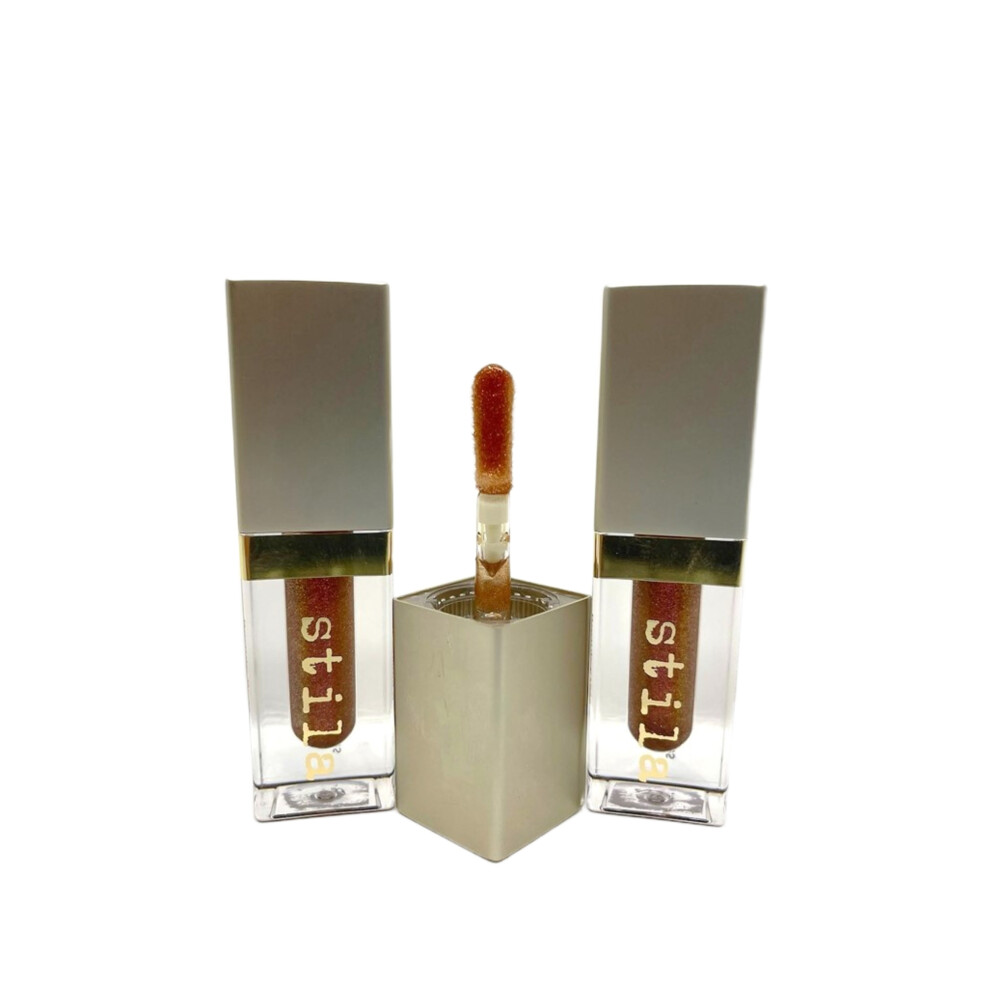 Stila Beauty Boss Lip Gloss Elevator Pitch 1.5 OZ Set of 2